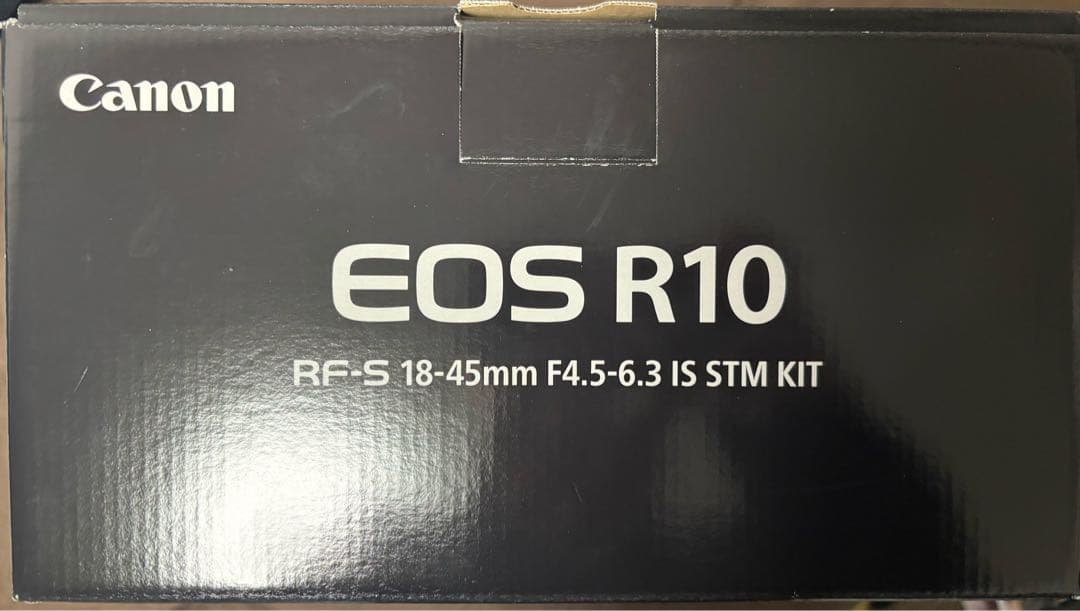 箱あり美品 Canon EOS R10 18-45mmレンズ NDフィルタ予備バッテリー