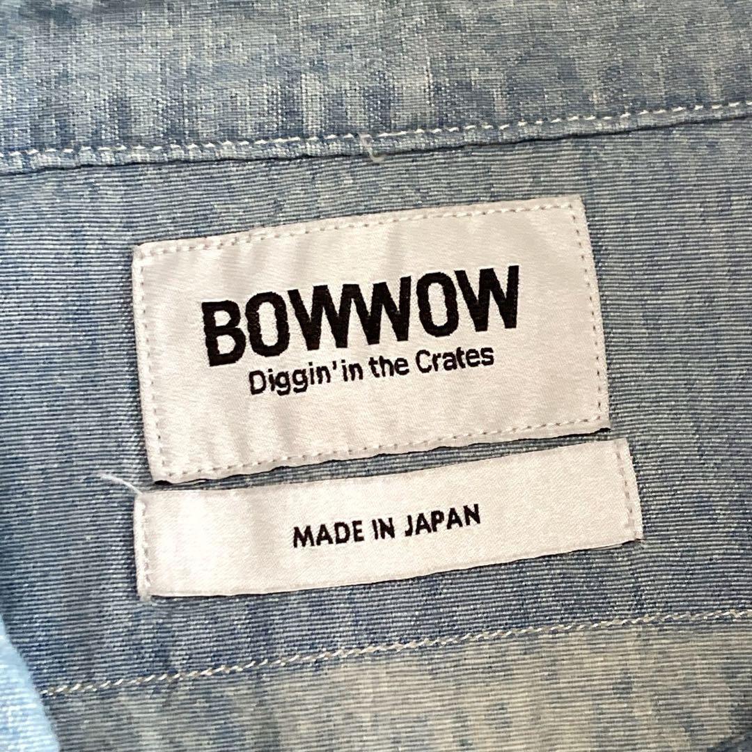 BOWWOW シャンブレーシャツ ヴィンテージ加工 XL デニムシャツ - メルカリ