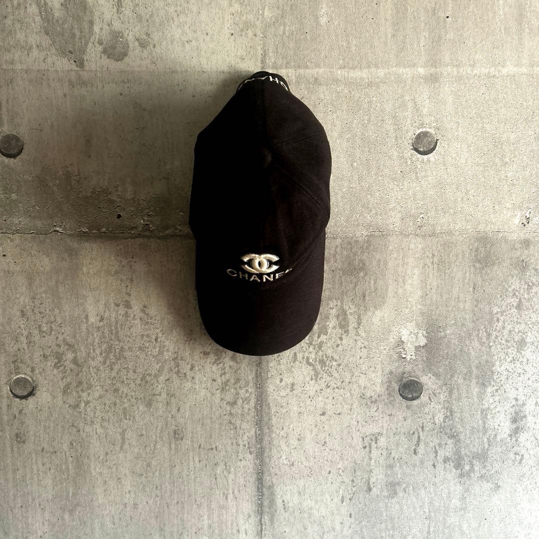 90s CHANEL シャネル キャップ ビンテージ - メルカリ