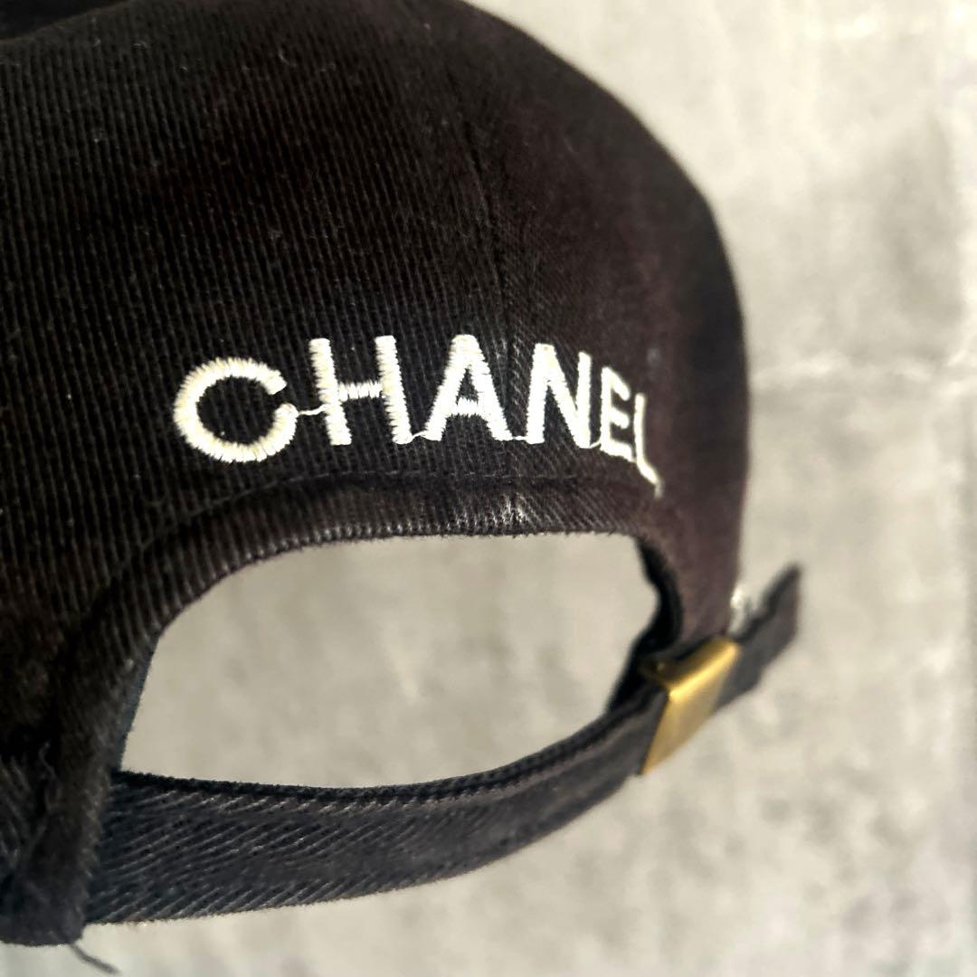 90s CHANEL シャネル キャップ ビンテージ - メルカリ