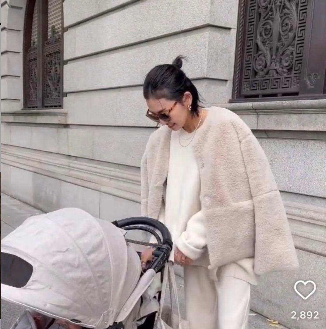 mienne ミアンヌ ファーコート リバーシブル - メルカリ