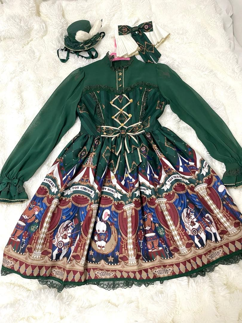 アンジェリックプリティ　トイサーカスワンピース&ミニハットセット TOY CIRCUS」シリーズ公開♪ | Angelic Pretty三宮店のブログ