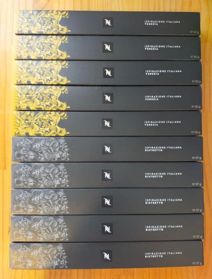 大特価】ネスプレッソカプセルリストレット＆ヴェネツィア100個 - メルカリ