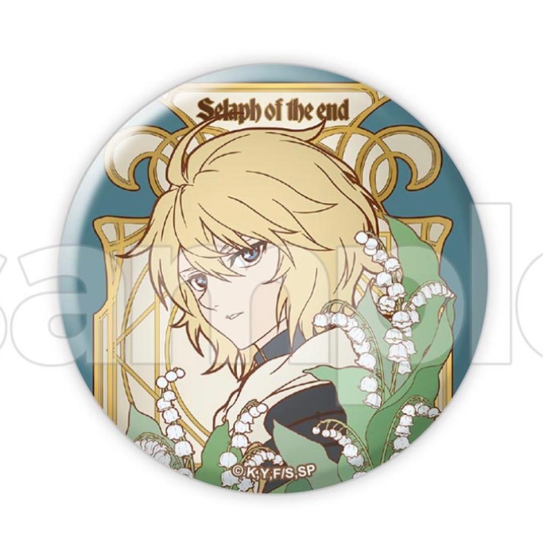 百夜ミカエラ 缶バッジ / 終わりのセラフE賞 DMMスクラッチ くじ