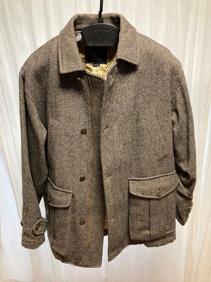 あ*様 【希少】バーバリーズ ハリントンジャケット ツイード