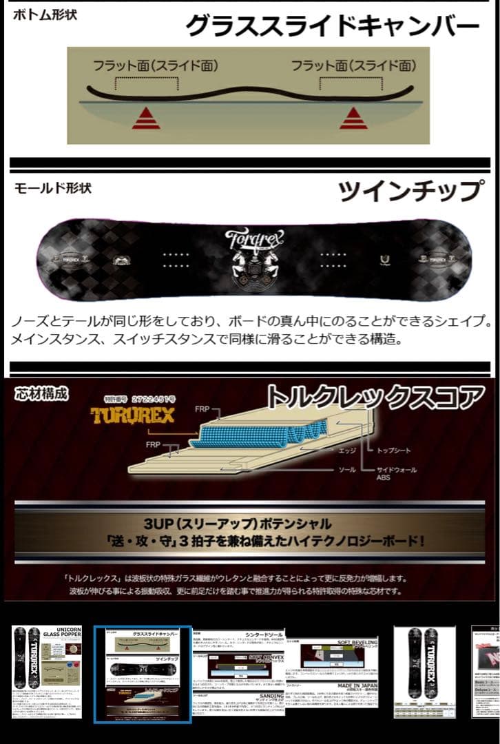 美品 2019-20】TORQREX トルクレックス ユニコーングラスポッパー