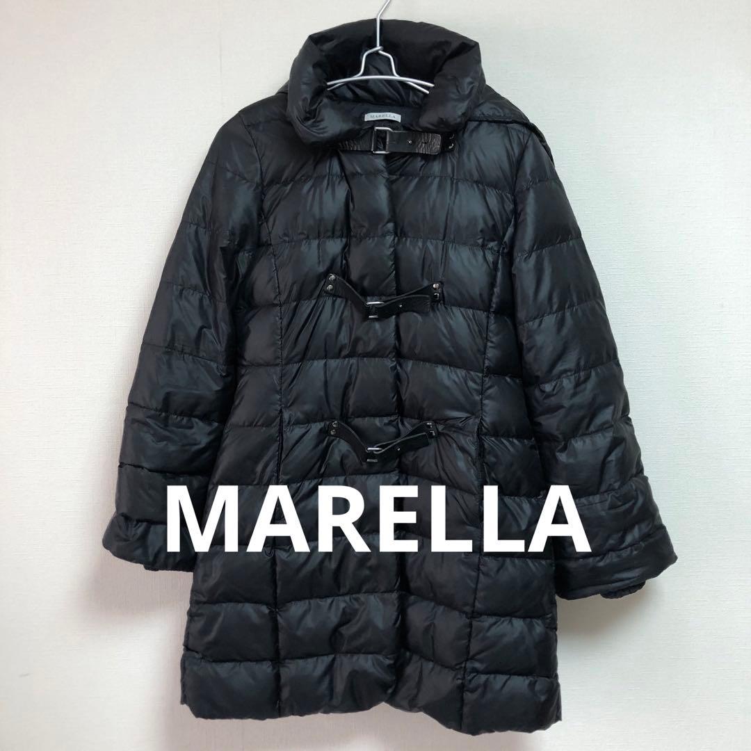 マレーラ MARELLA ダウンコート サイズ38 ブラック - メルカリ