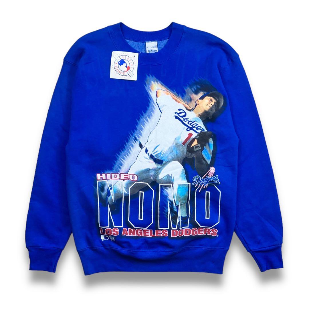 90s USA製 ドジャース 野茂英雄 MLB 野球 スウェット あいみょん着用