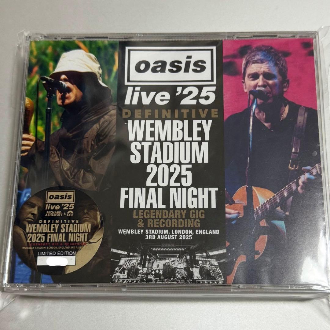 Oasis DEFINITIVE WEMBLEY 2025 - メルカリ