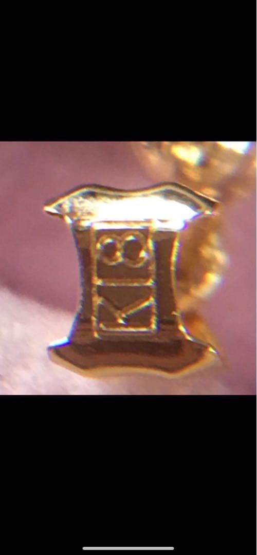 K18金天然石レッド瑪瑙カメオペンダント トルマリン& アメジスト付き