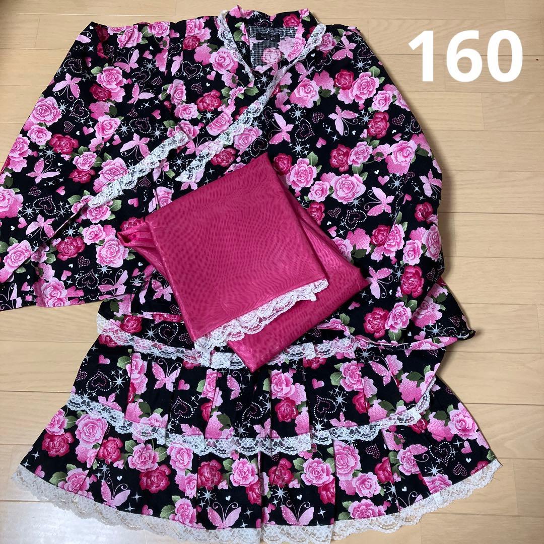 160 ミニドレス浴衣 - メルカリ