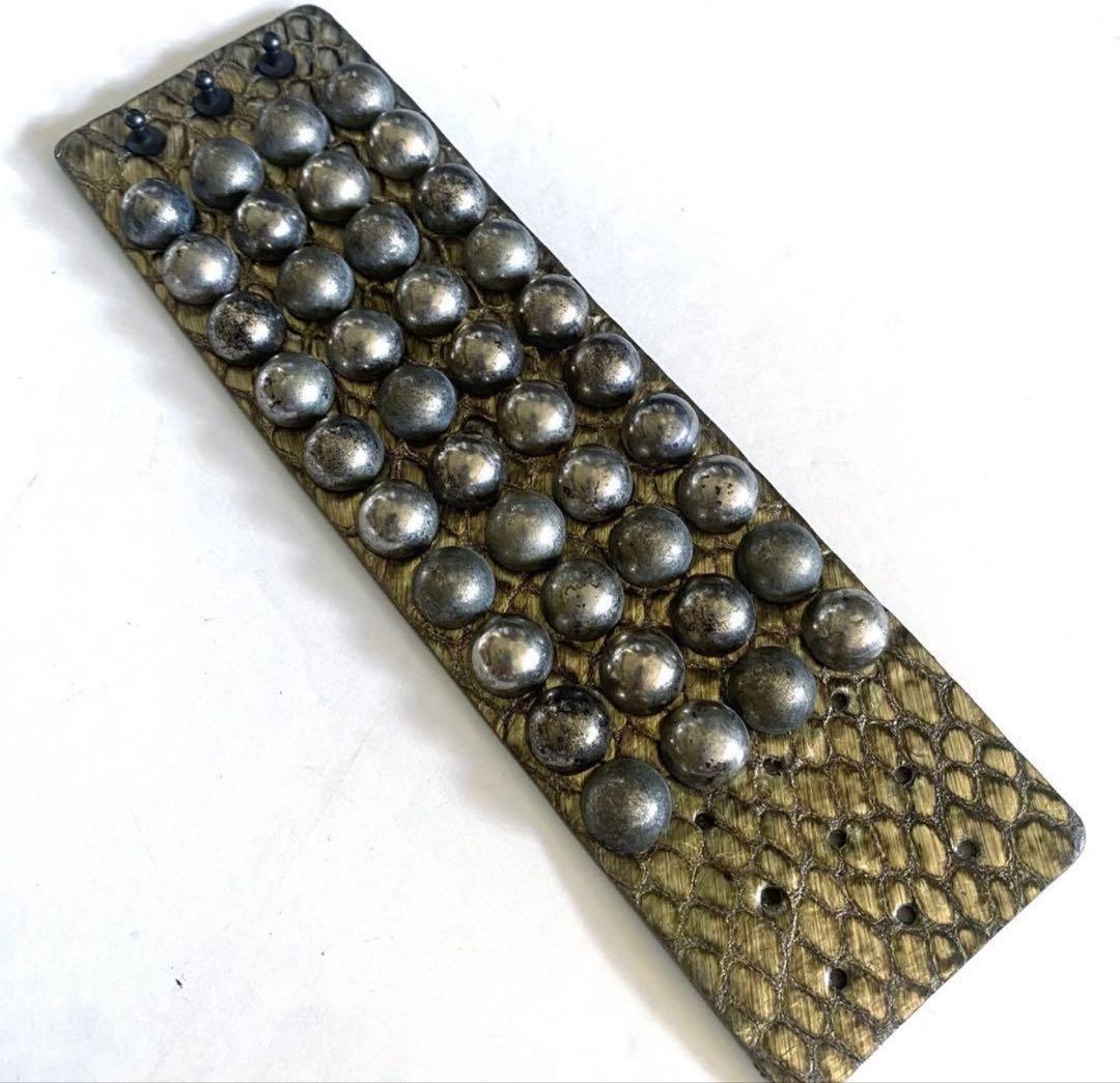 LGB STUDS BRACELET CHAMPAGNE SILVE