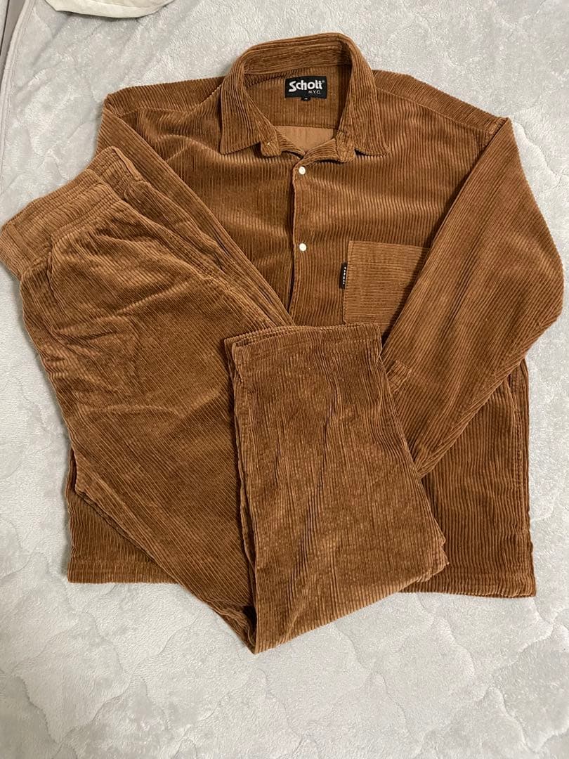 Schott コーデュロイ セットアップ M 美品 - メルカリ