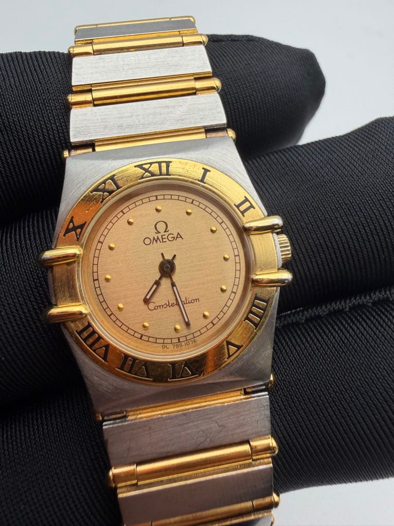 A*y様 OMEGA コンステレーション ゴールド×シルバー コンステレーション [Constellation] 5年保証 文字盤：シルバー×ケース