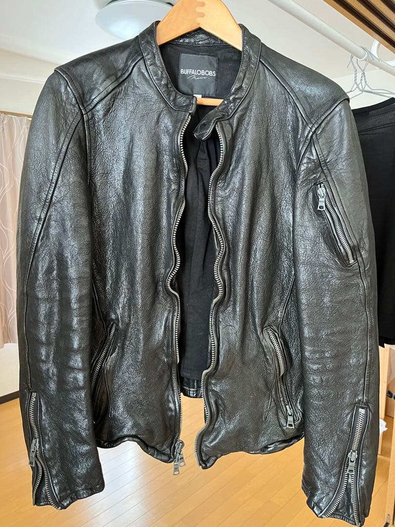 バッファローボブズ シングルライダース　3 L バックラッシュ BUFFALO BOBS（バッファローボブズ） 革ジャン ライダース PHANTOM