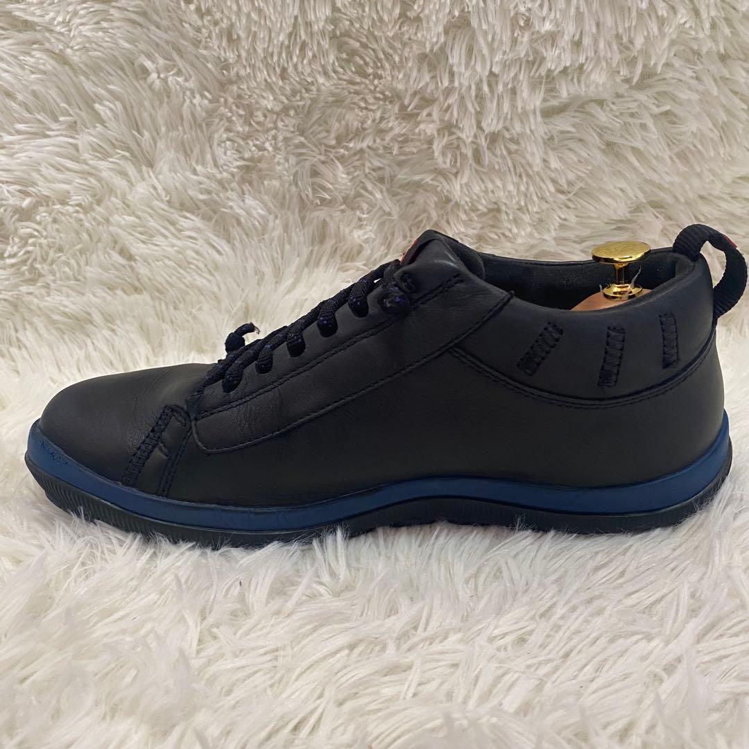 CAMPER レザースニーカー ペウピスタ GORE-TEX 黒 カンペール箱付