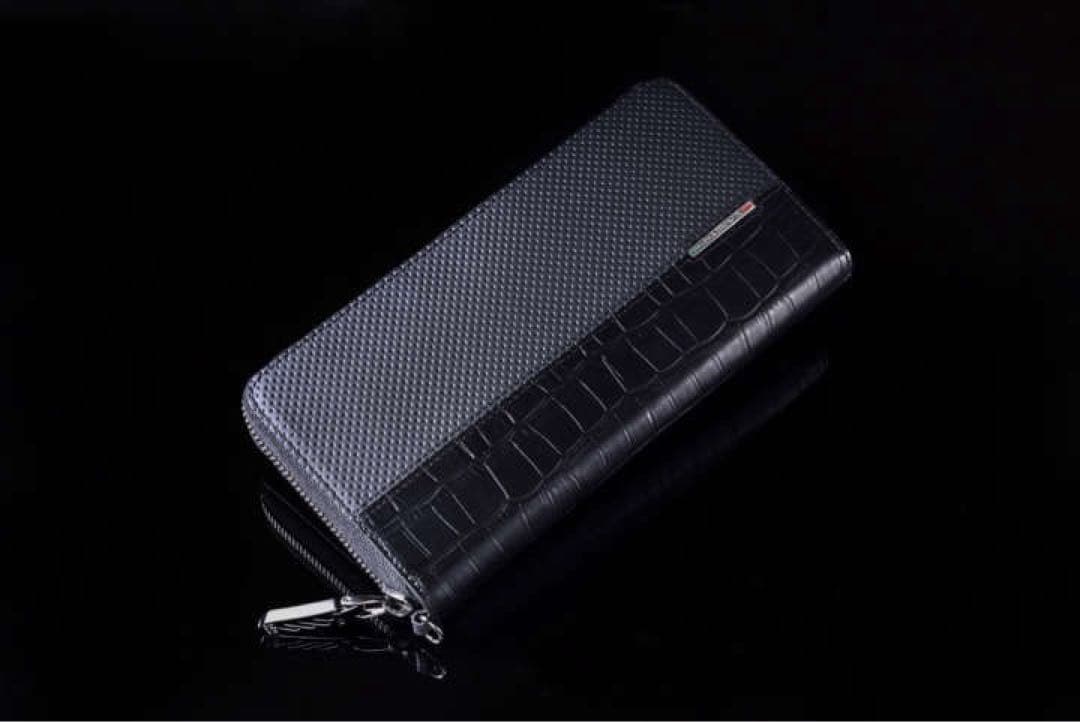 ノイインテレッセ 織戸学　コラボ　長財布　黒　ブラック ノイインテレッセ 織戸学 コラボ 長財布 黒 ブラック - メルカリ