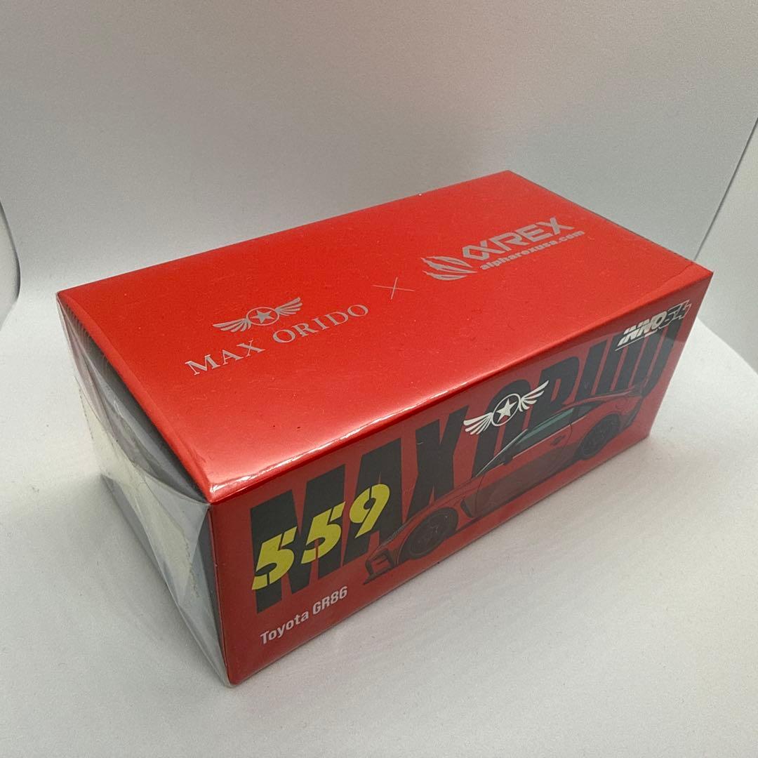 inno64 1/64トヨタ GR86 MAX ORIDO red 織戸学 - メルカリ