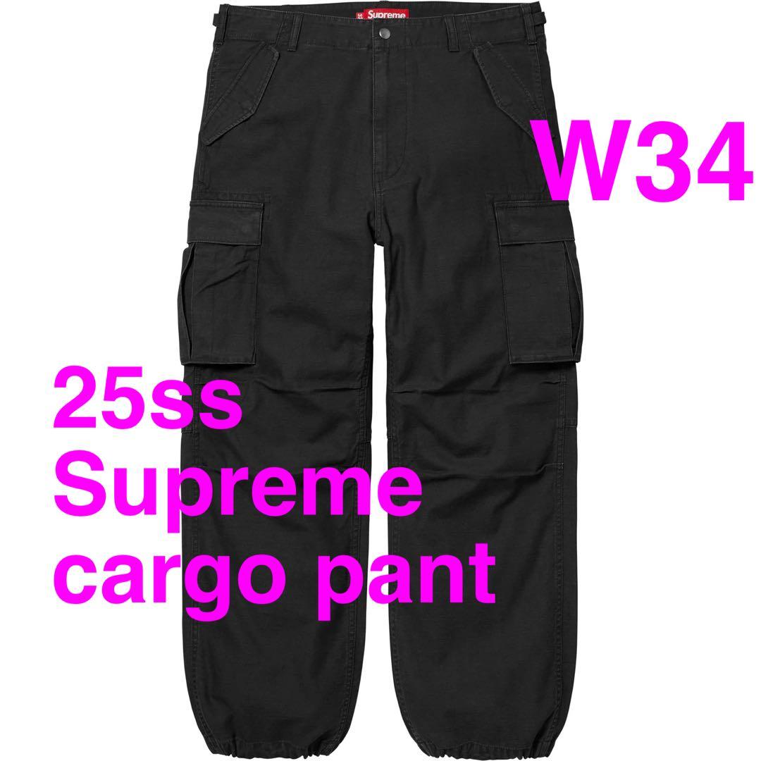 Supreme 25ss カーゴパンツ W34 シュプリーム - メルカリ