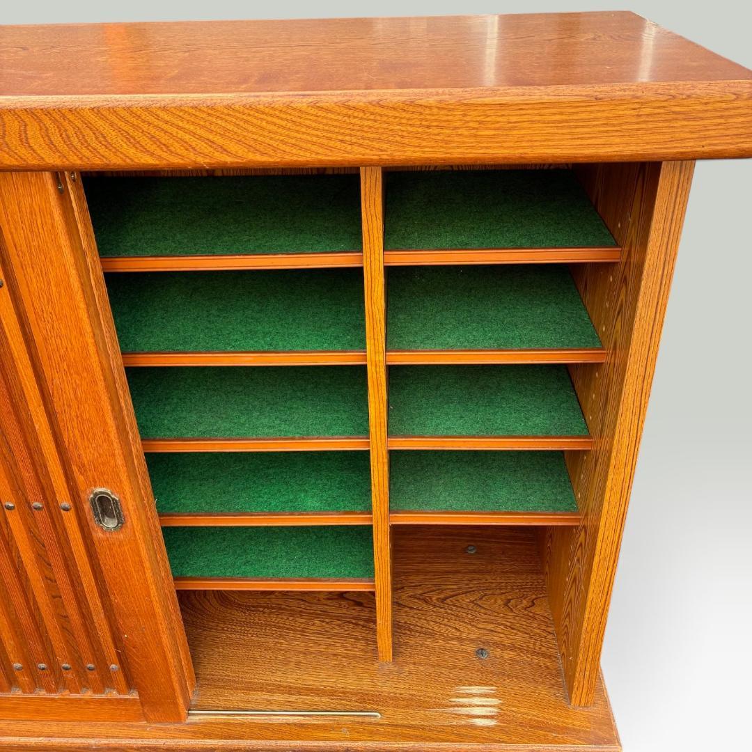 十万石印 木製 下駄箱 靴箱 和風 昭和 レトロ アンティーク その2