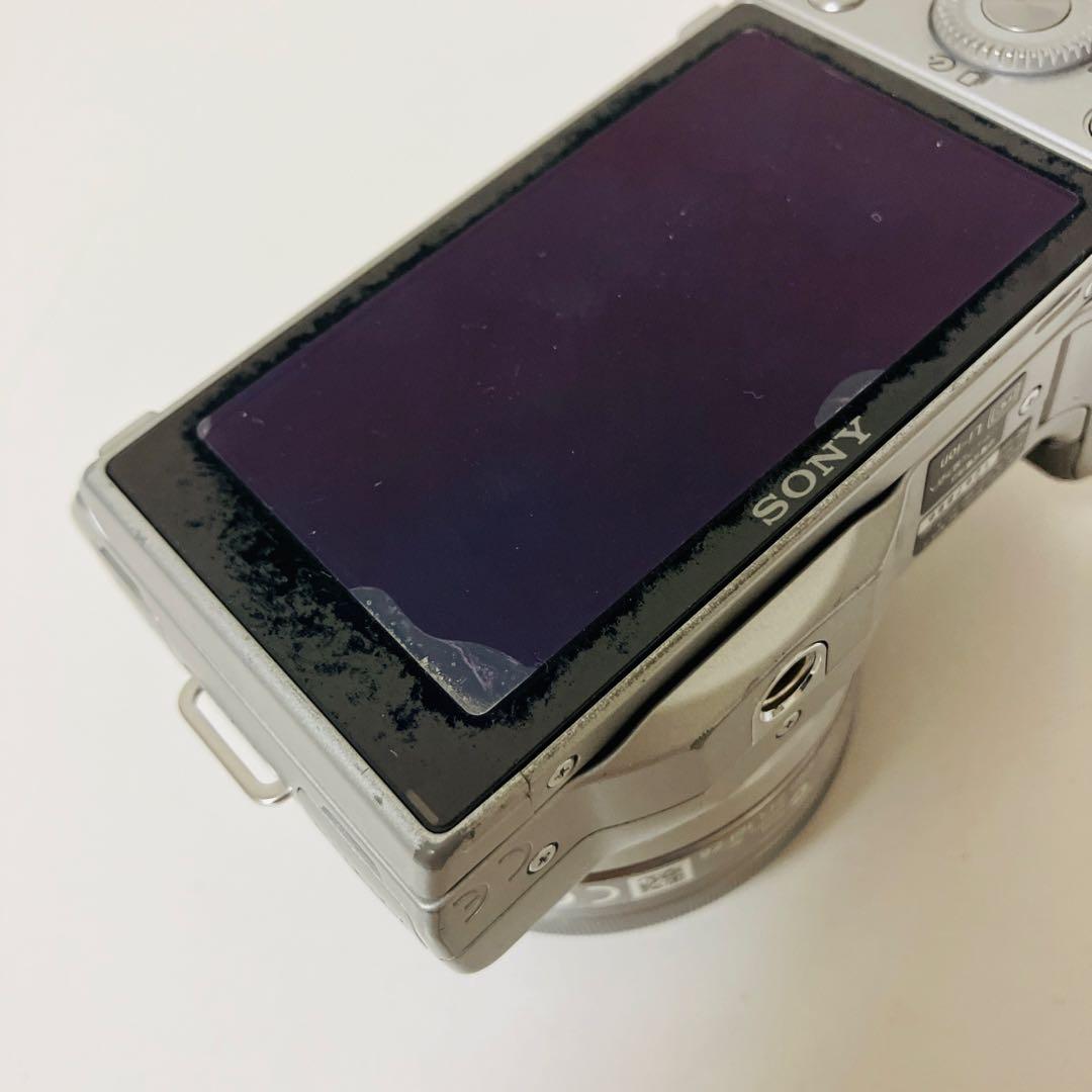 SONY ミラーレス一眼NEX-5 カメラエラー品 単焦点レンズ付 - メルカリ