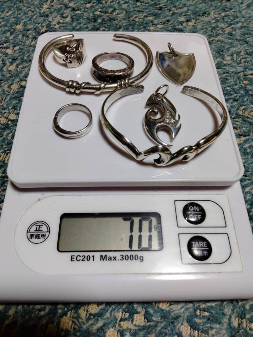 c*e様 シルバー925 リング　バングル　まとめ売り　トップ　つぶし　銀 シルバー925 リング バングル まとめ売り トップ つぶし 銀 - メルカリ