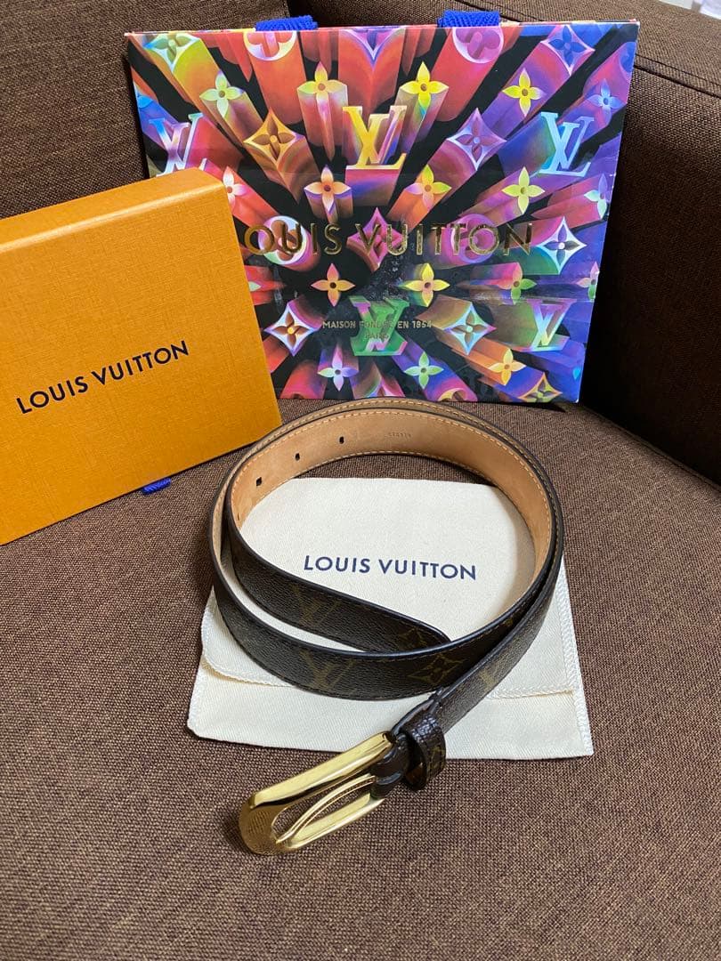 ルイヴィトン サンチュール モノグラム　ベルト ルイ ヴィトン モノグラム LOUIS VUITTON ルイヴィトン モノグラム