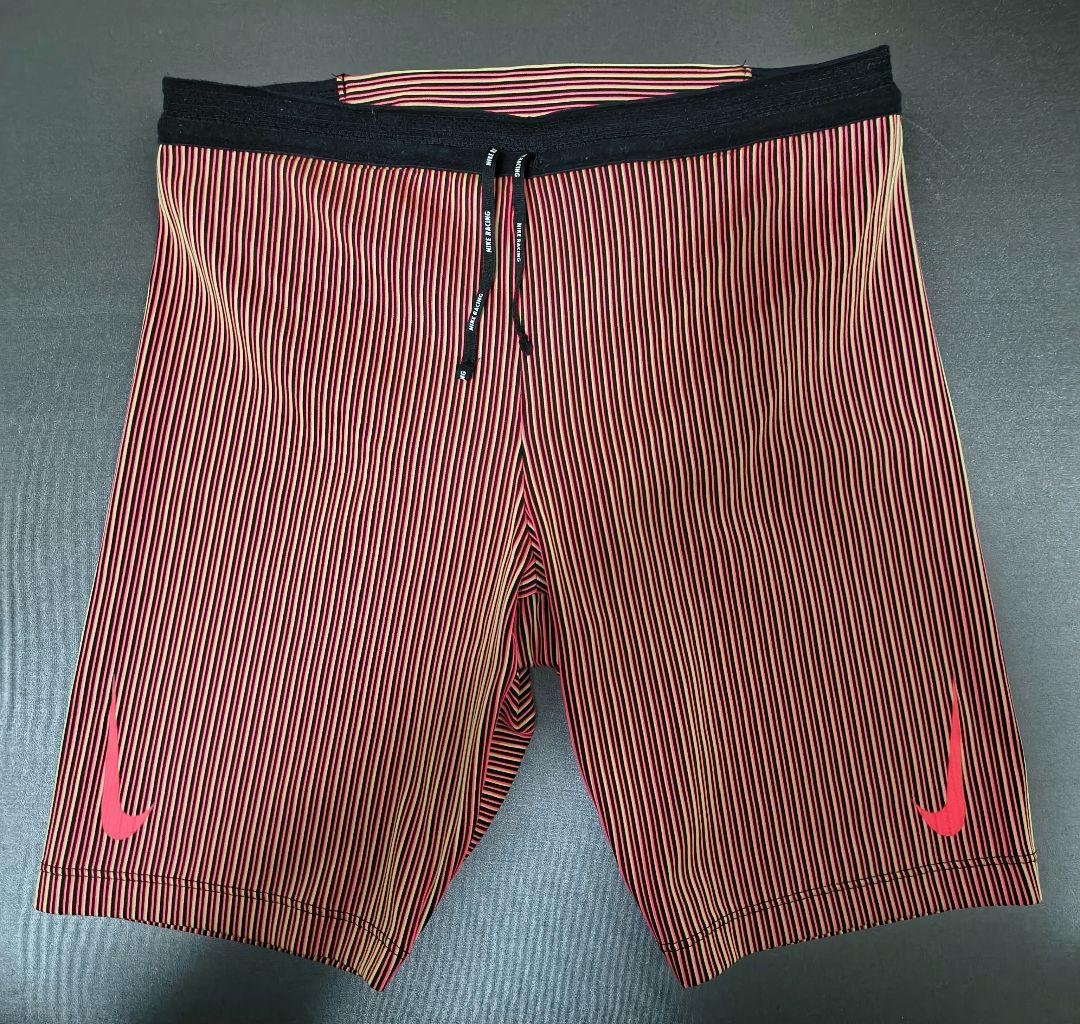 Nike エアロスイフト　ハーフタイツ　ピンク Mサイズ Nike エアロスイフト ハーフ タイツ M ピンク マラソン スパッツ