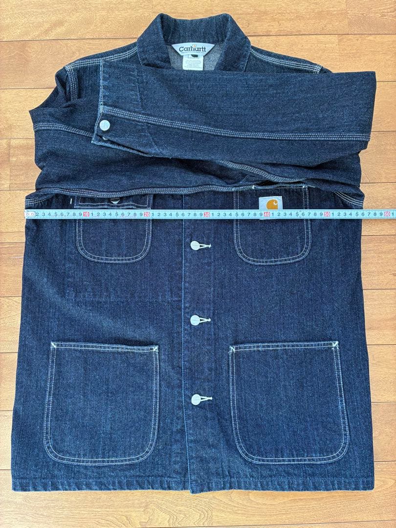 Carhartt カーハート デニムカバーオール 三角ダク エドウィン製造 M
