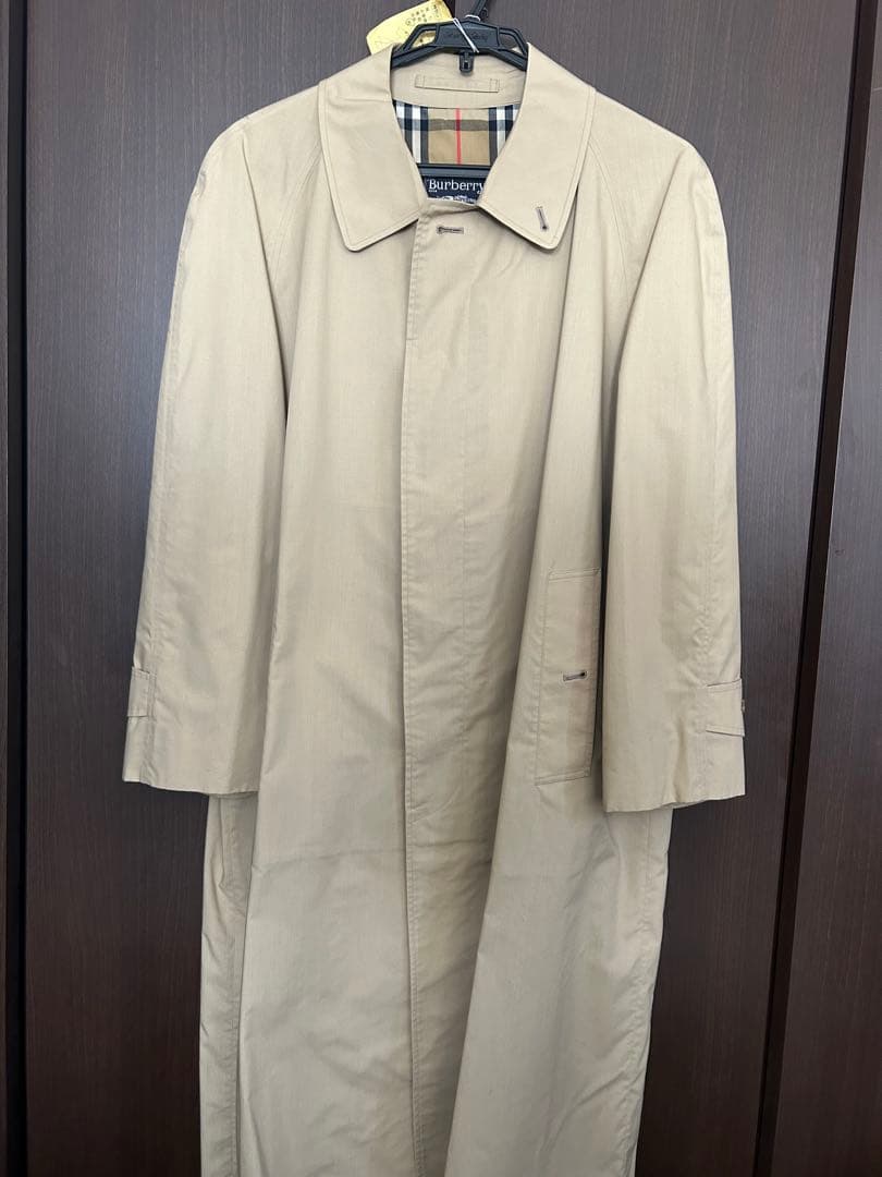 Burberry ベージュ トレンチコート - メルカリ