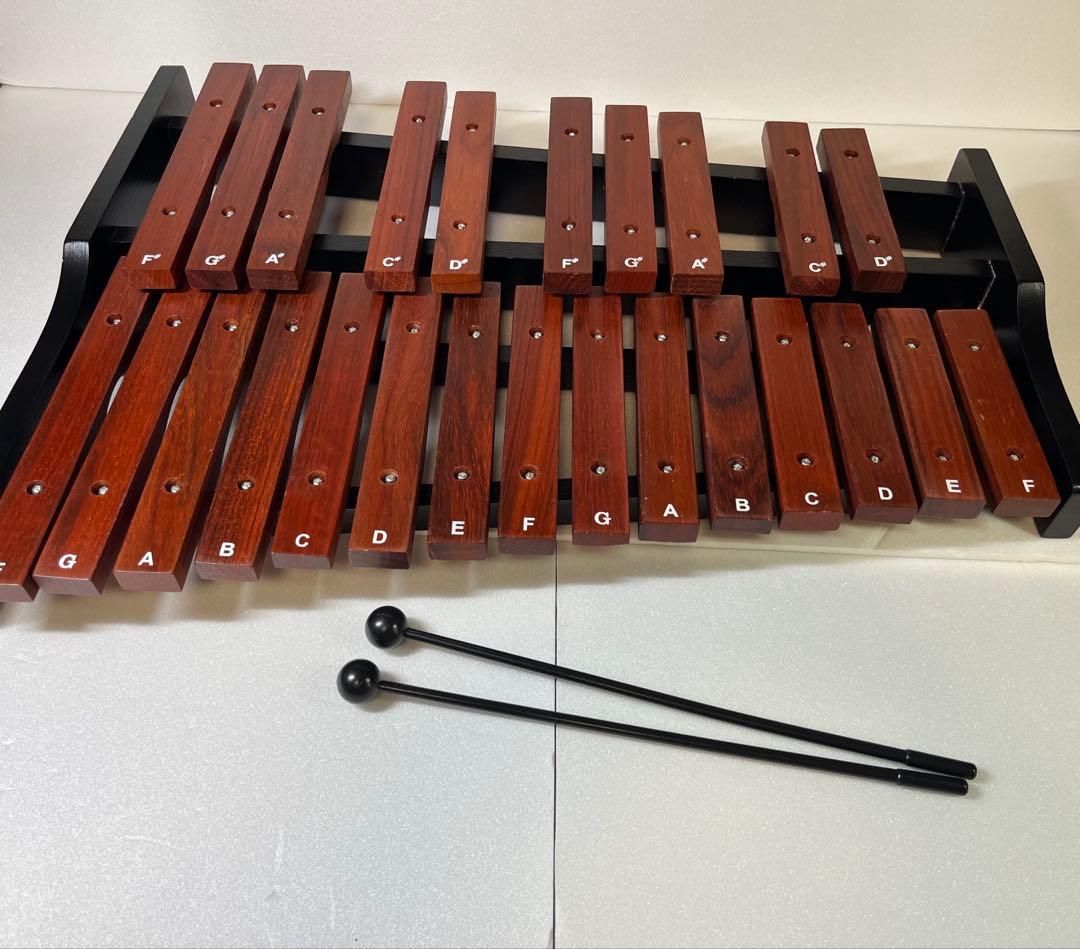 美品Enhong 25音 卓上木琴 マレット付き 送料込み 良品 - メルカリ