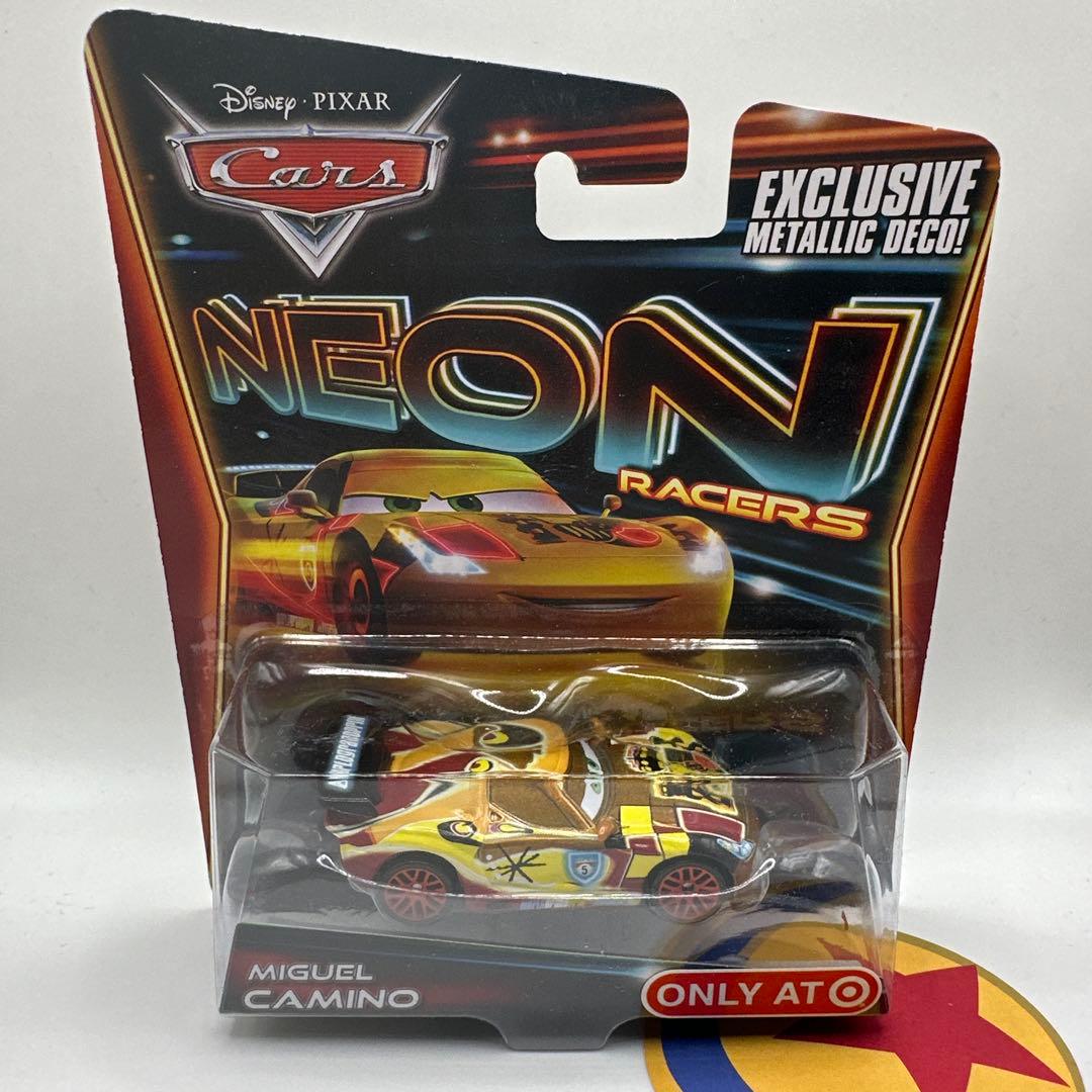 カーズ マテル MIGUEL CAMINO ネオンレーサー ミニカー カーズ2