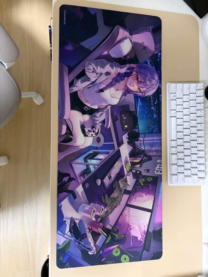 常闇トワ 「トワの日常」ワイドラバーマット ホロライブ5周年記念