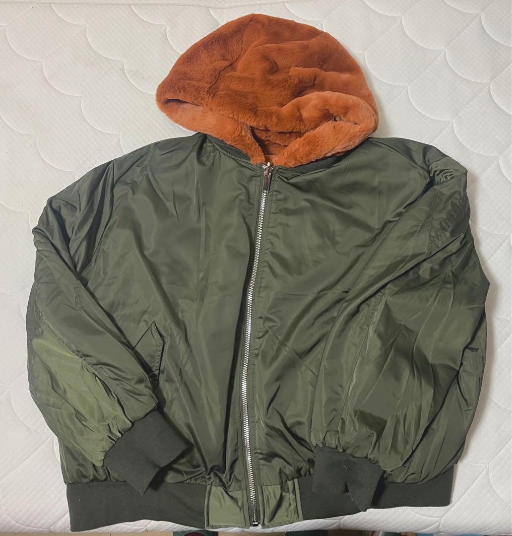 ZARA リバーシブルボンバージャケットジャケット Mサイズ - メルカリ