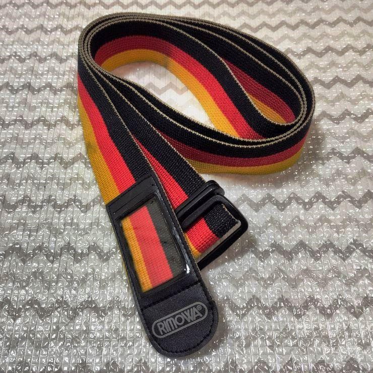 リモワ ラゲージベルト☆未使用ですが保管による汚れ有☆RIMOWA スーツ