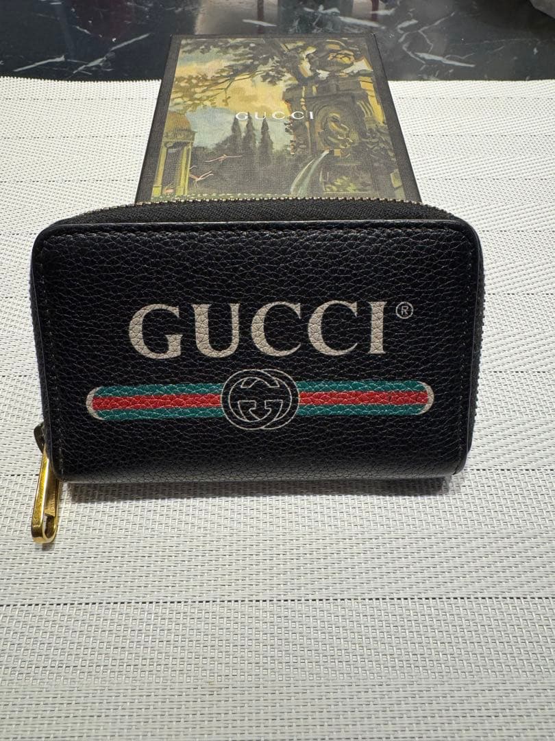 ⭐︎美品GUCCI ビンテージロゴ ケース パース 小銭入れ グッチ GUCCI コインケース VINTAGE LOGO小銭+カード 4963190GCAT