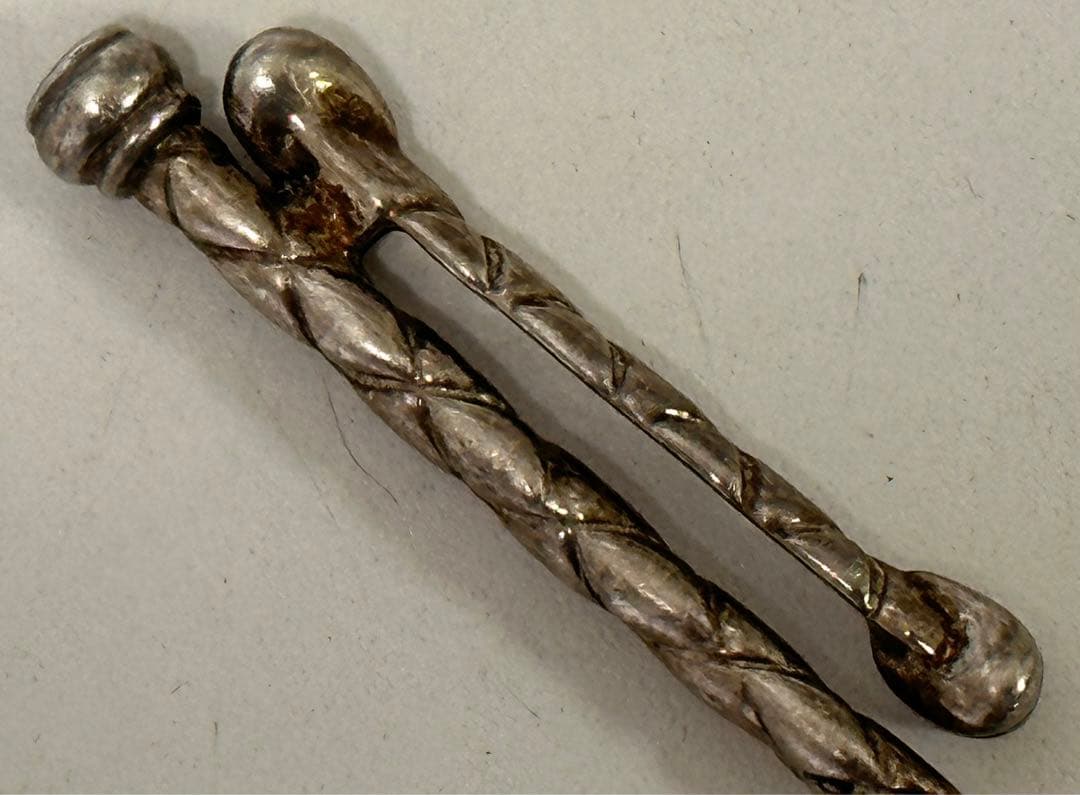 銀製品 シルバー925 SILVER925 彫金 耳かき(耳掻き みみかき)