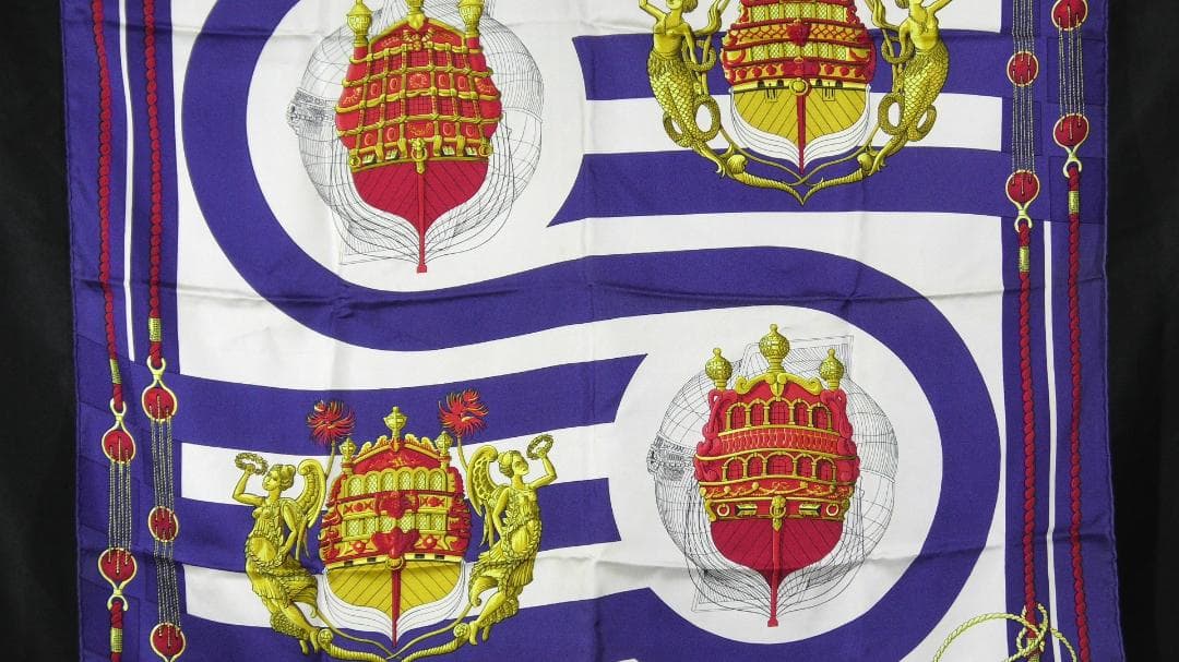 HERMES エルメス 大判スカーフ カレ90 D506 - メルカリ