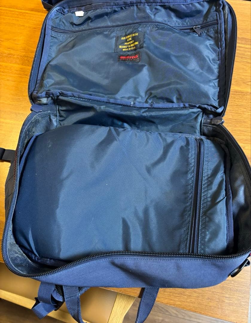 の*ま様 BRIEFING×BEAMS+ AIRFORCE BLUELINE ビ - メルカリ