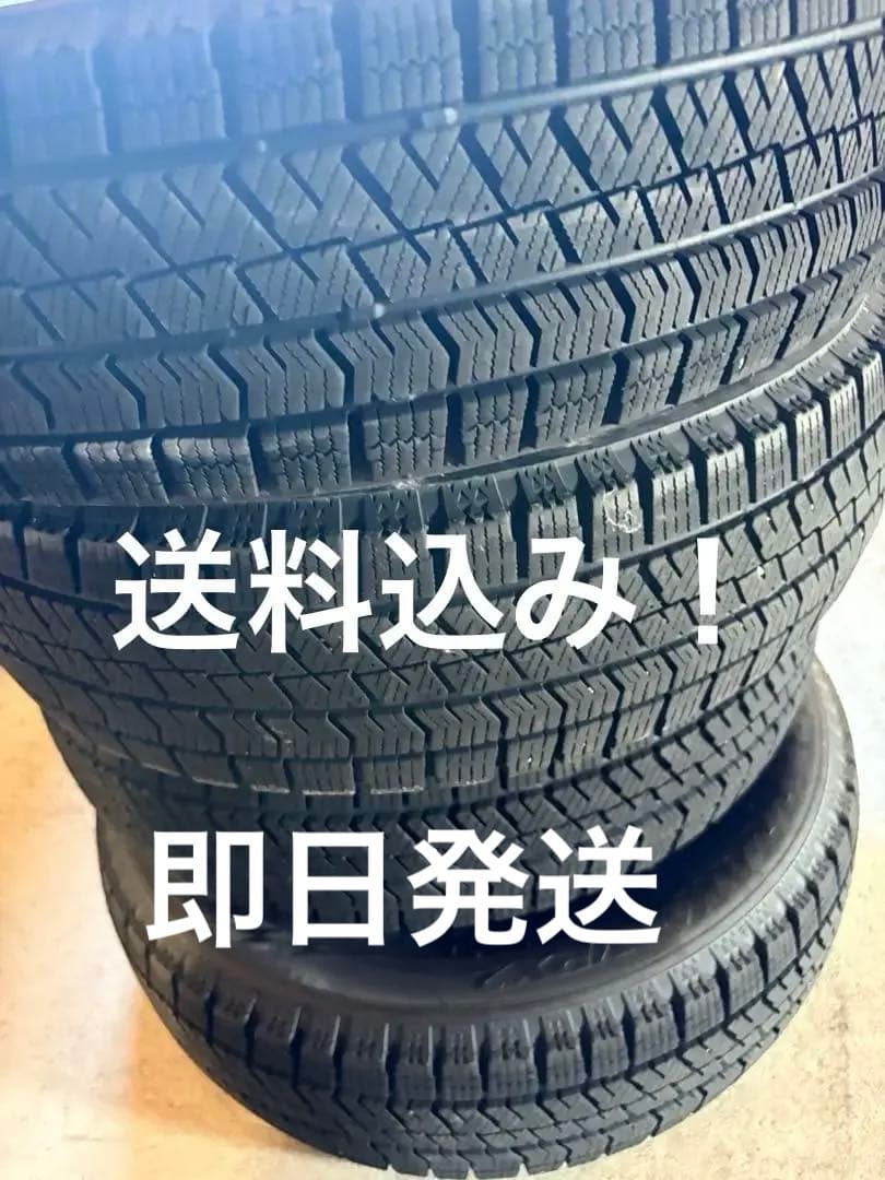 ブリヂストン スタッドレス　14インチ 4本セット　155/65R14 バリ溝 BRIDGESTONE（ブリヂストン） 155/65R14 軽自動車【アルミ付