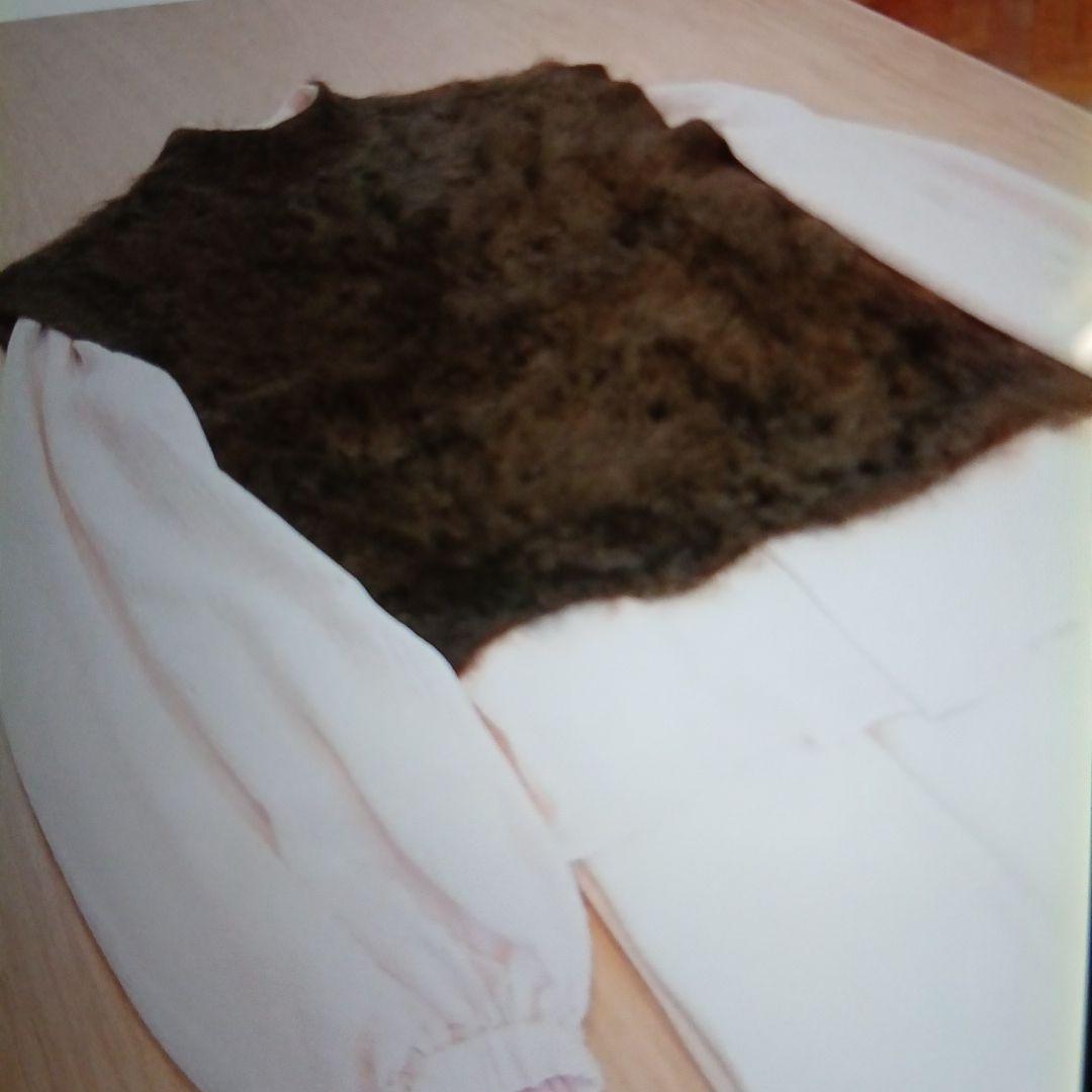 BLAMINK カシミヤファーニット ベスト - メルカリ