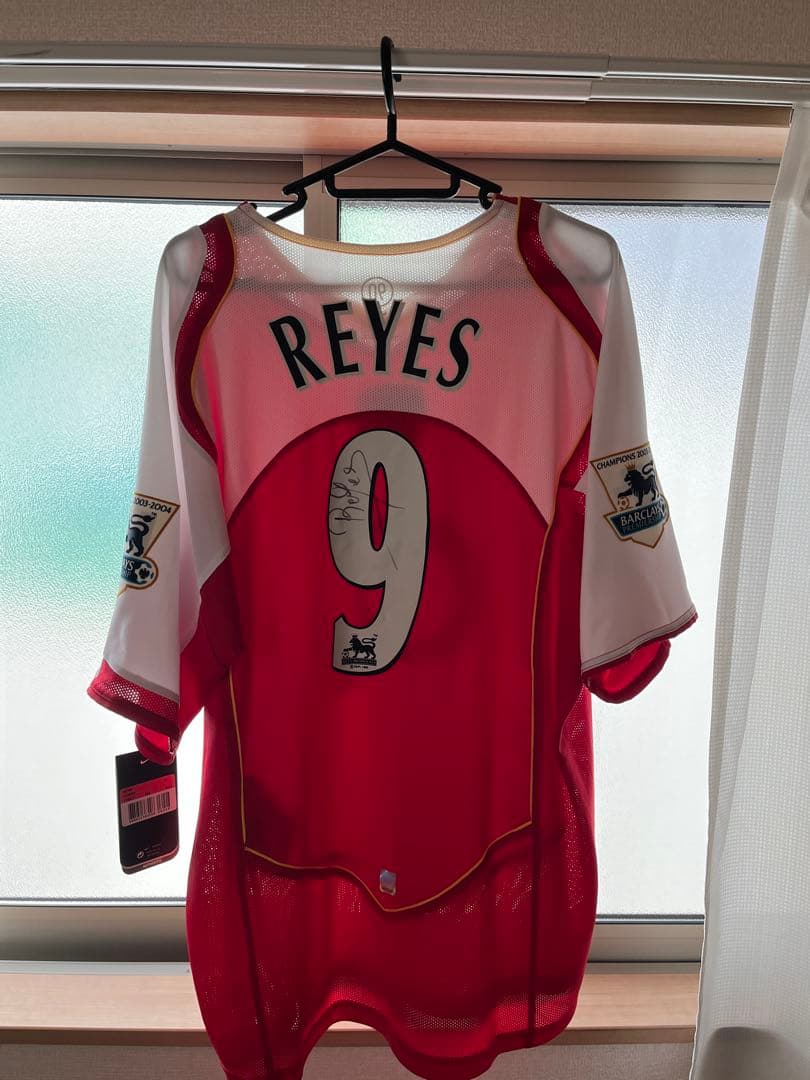 レジェス　サイン入りユニフォーム　アーセナル 2023-24シーズン アーセナル ホーム デクラン・ライスサイン入り 41番