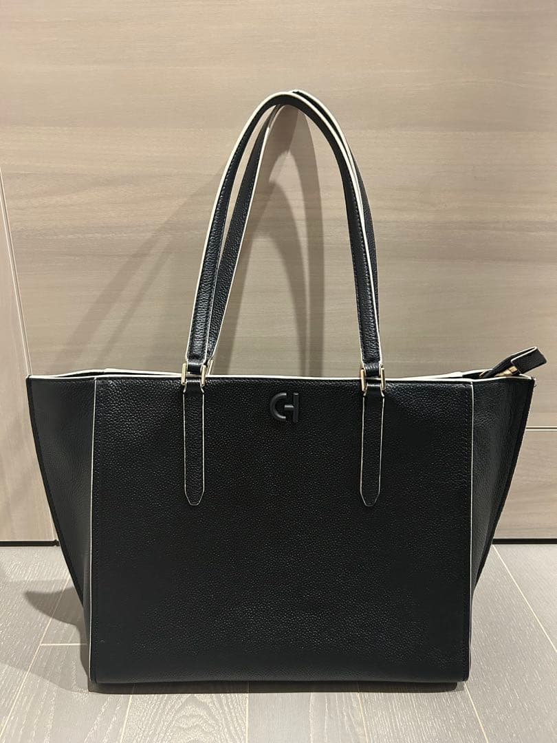 【超美品】コールハーン本革トートバッグ A4サイズ対応 コール ハーン COLE HAAN ゴー エニウェア トート womens （ブラック