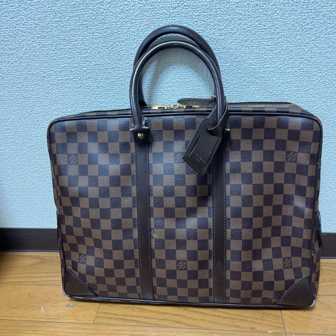 ルイ・ヴィトン ダミエビジネスバッグ - メルカリ