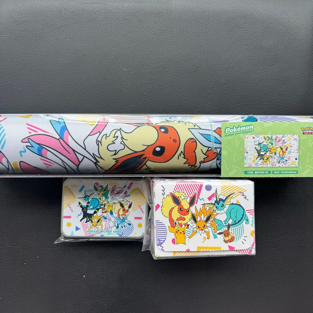 ポケカ 韓国限定 PIKACHU&EEVEE FRIENDS プレイマット - メルカリ