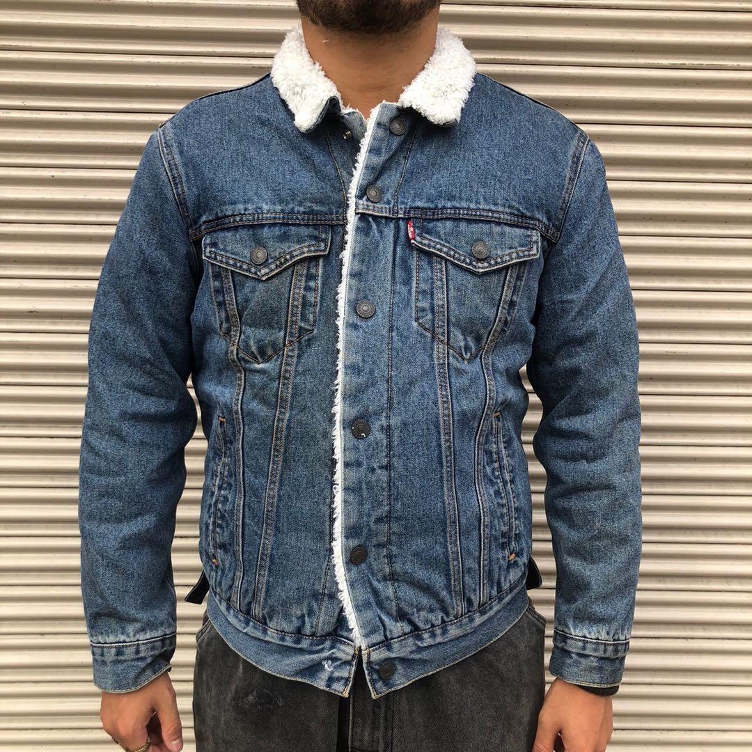 Levis リーバイス デニム ボアジャケット デニムジャケット ジージャン