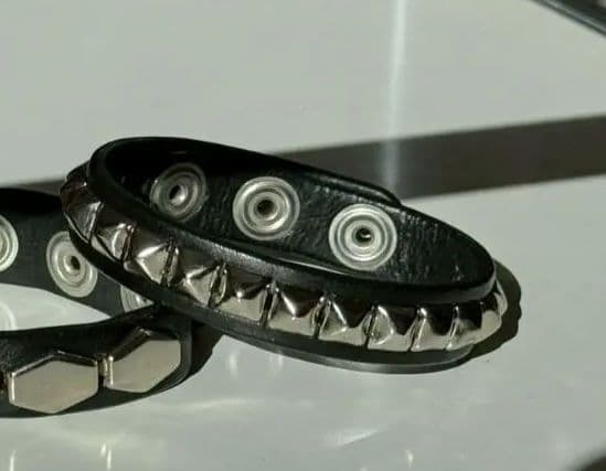 WEEKEND PEEL&LIFT ブレスレット バングル スタッズ PEEL&LIFT(ピールアンドリフト) LEATHER BRACELET スタッズレザー