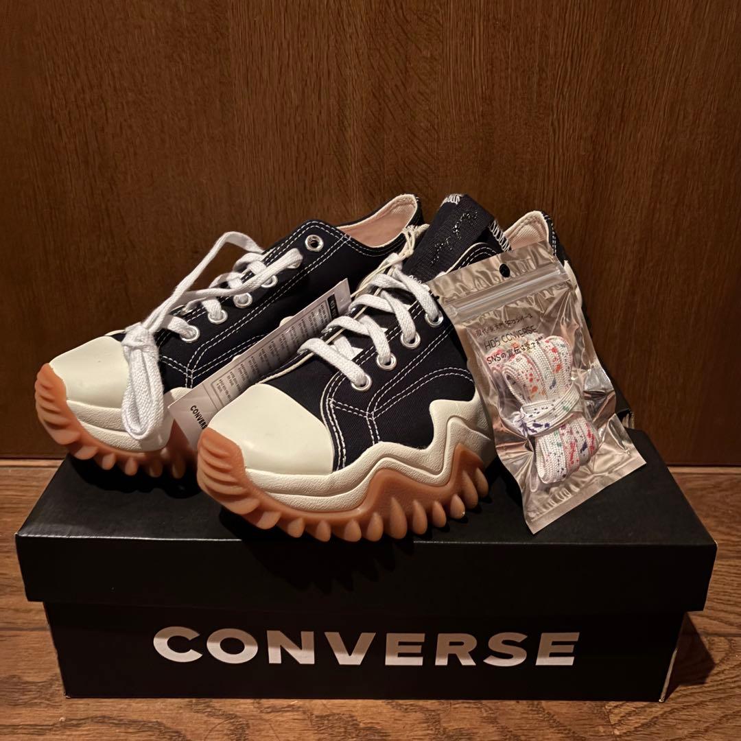 コンバース ランスターモーション ローカット 韓国 24.5cm 箱＋オマケ