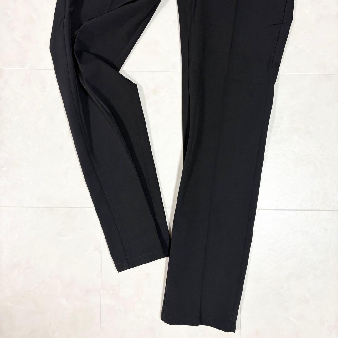 未使用 Prada プラダ ストレッチ ナイロン スラックス パンツ 黒
