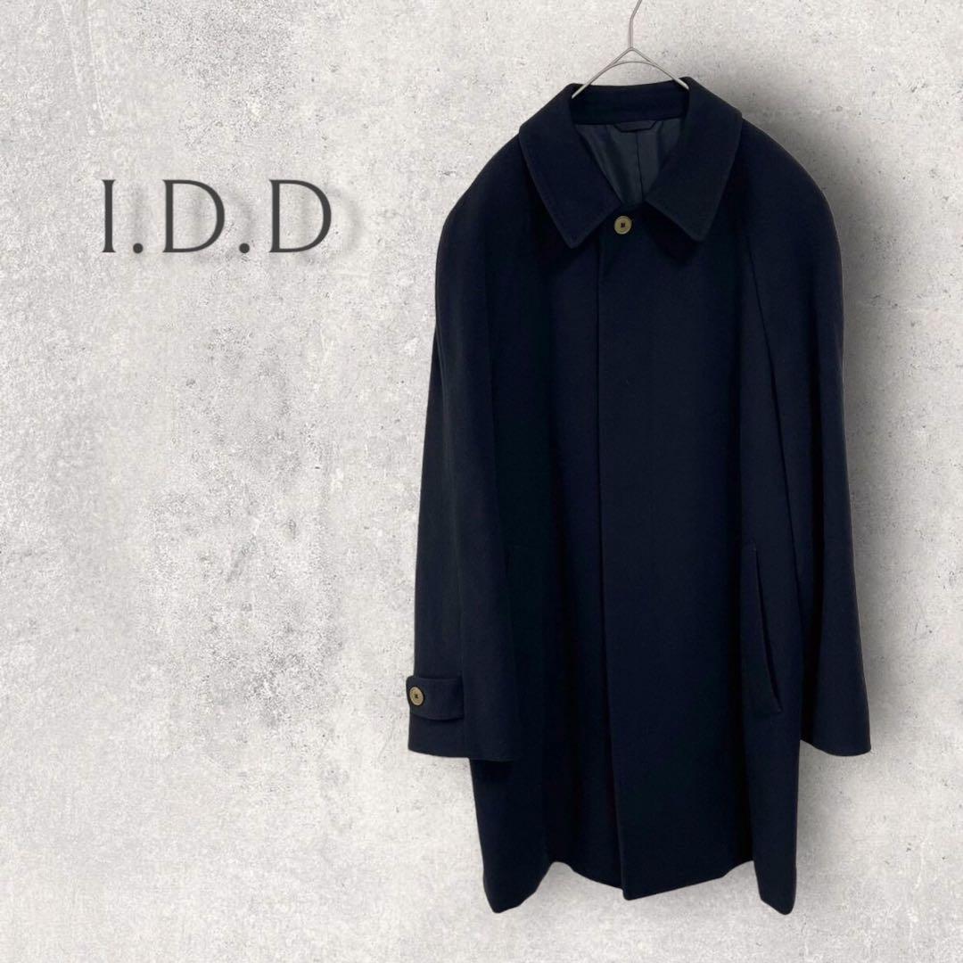 I.D.D/ダーバン】カシミヤ100% ステンカラーコート アウター 紳士